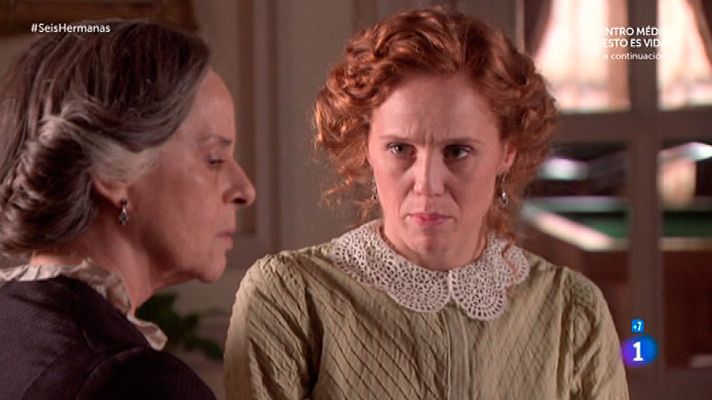 Seis hermanas - Rosalía le cuenta a Francisca quién es Isabel Guzmán