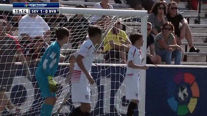 Fútbol - LaLiga Promises Sub-12. Miami'15: 1/4 Final Sevilla-Borussia