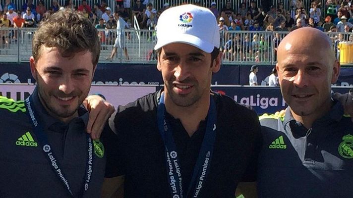 Telediario 1 - Raúl no descarta volver al Madrid a largo plazo