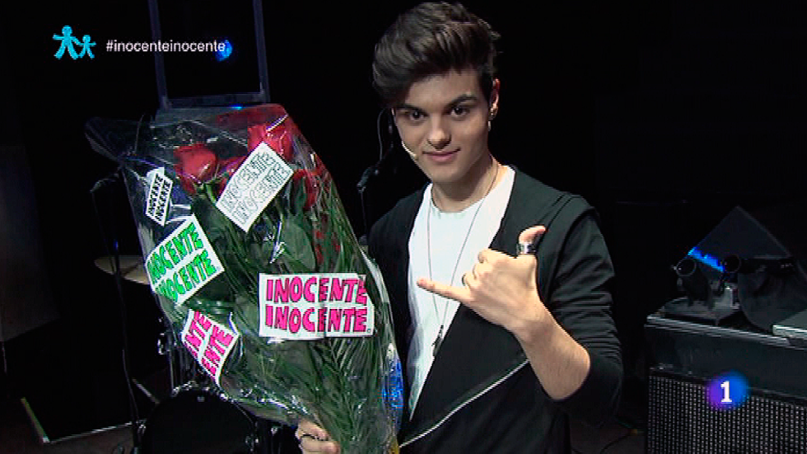 Gala Inocente Inocente 2015 - Abraham Mateo conoce a su ídolo Michael Jackson