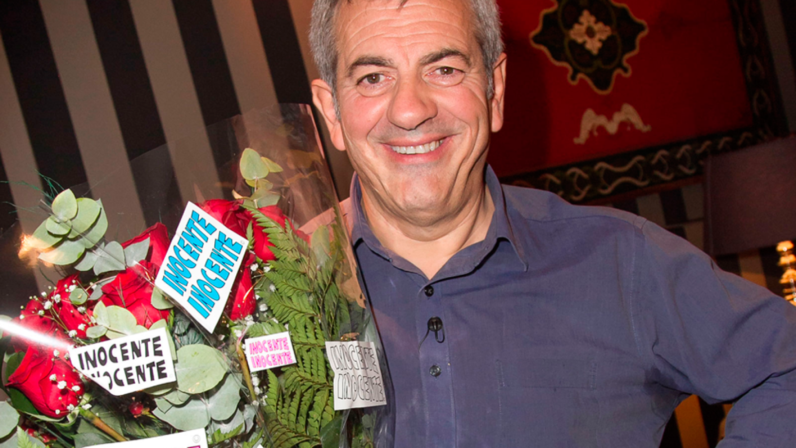 Gala Inocente Inocente 2015 - Carlos Sobera y la cena más surrealista de su vida