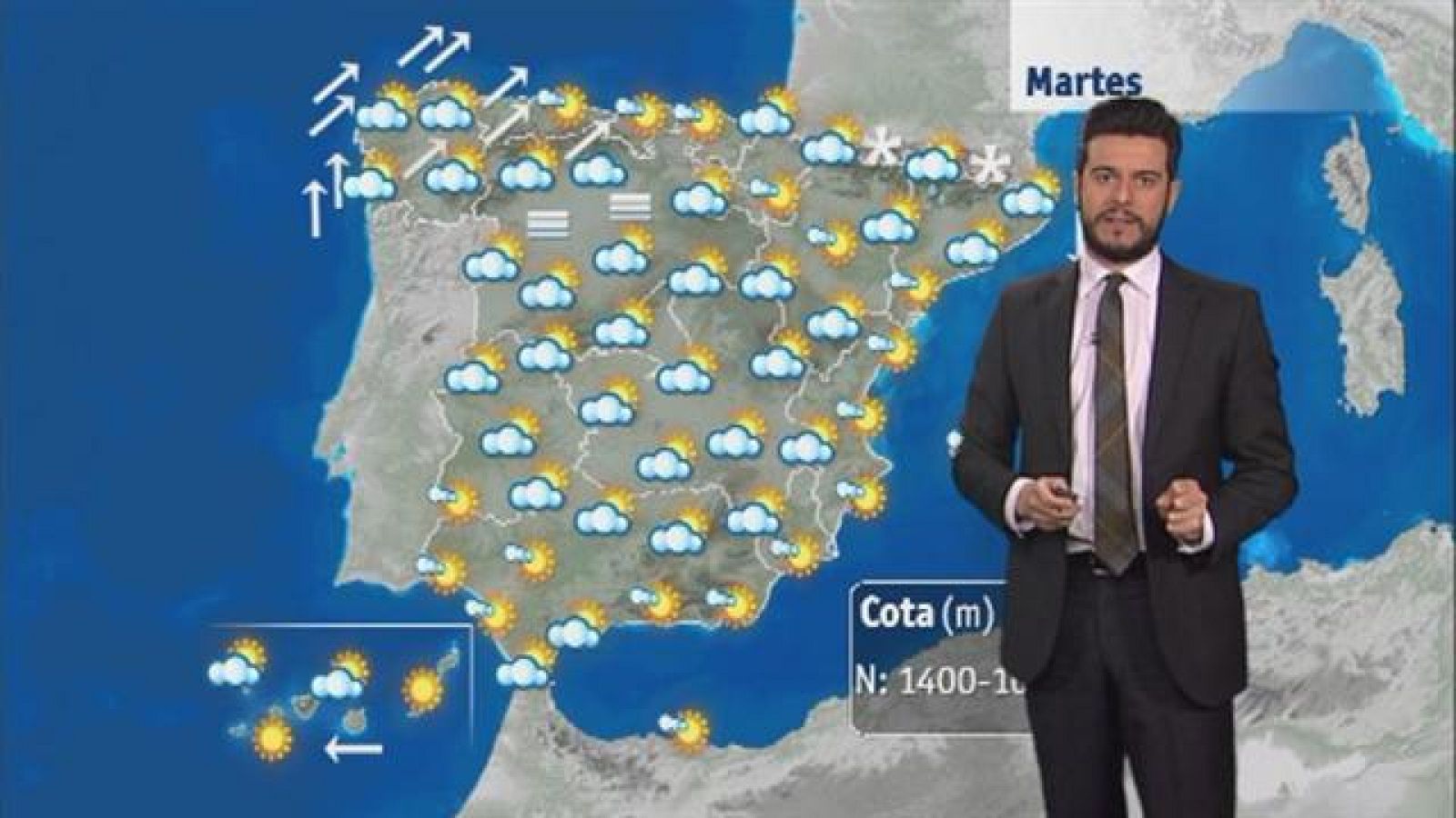 El tiempo en Canarias - 29/12/2015