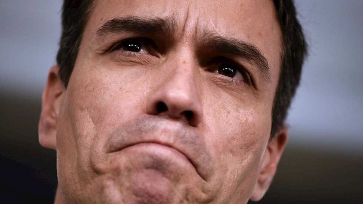 Telediario 1 - La dirección del PSOE quiere un "mínimo aplazamiento" del congreso del partido hasta la primavera