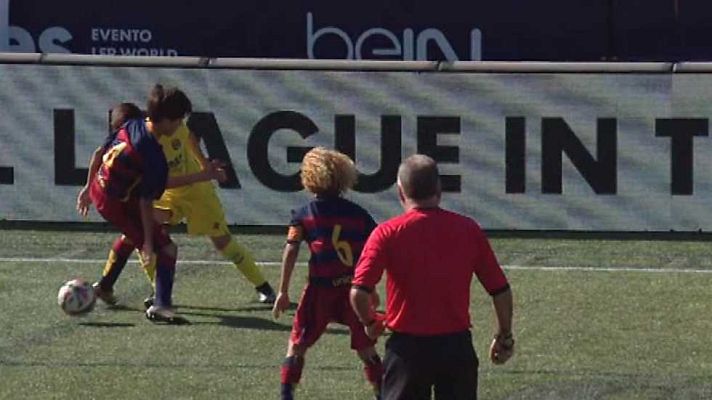 Fútbol - Promises Sub-12. Miami'15 2ª Semifinal: Villarreal-Barcelona