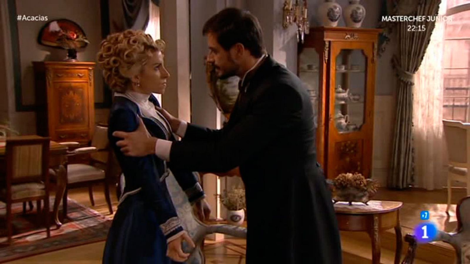 Acacias 38 - Justo discute con Cayetana