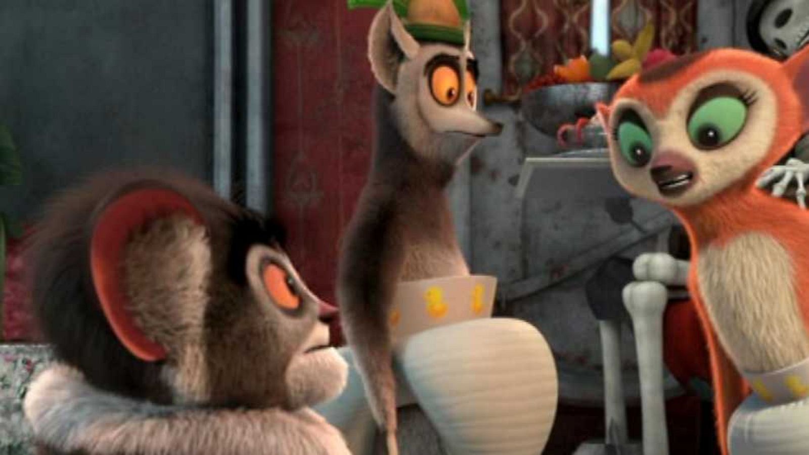 Los pañales - Viva el rey Julien | Ver