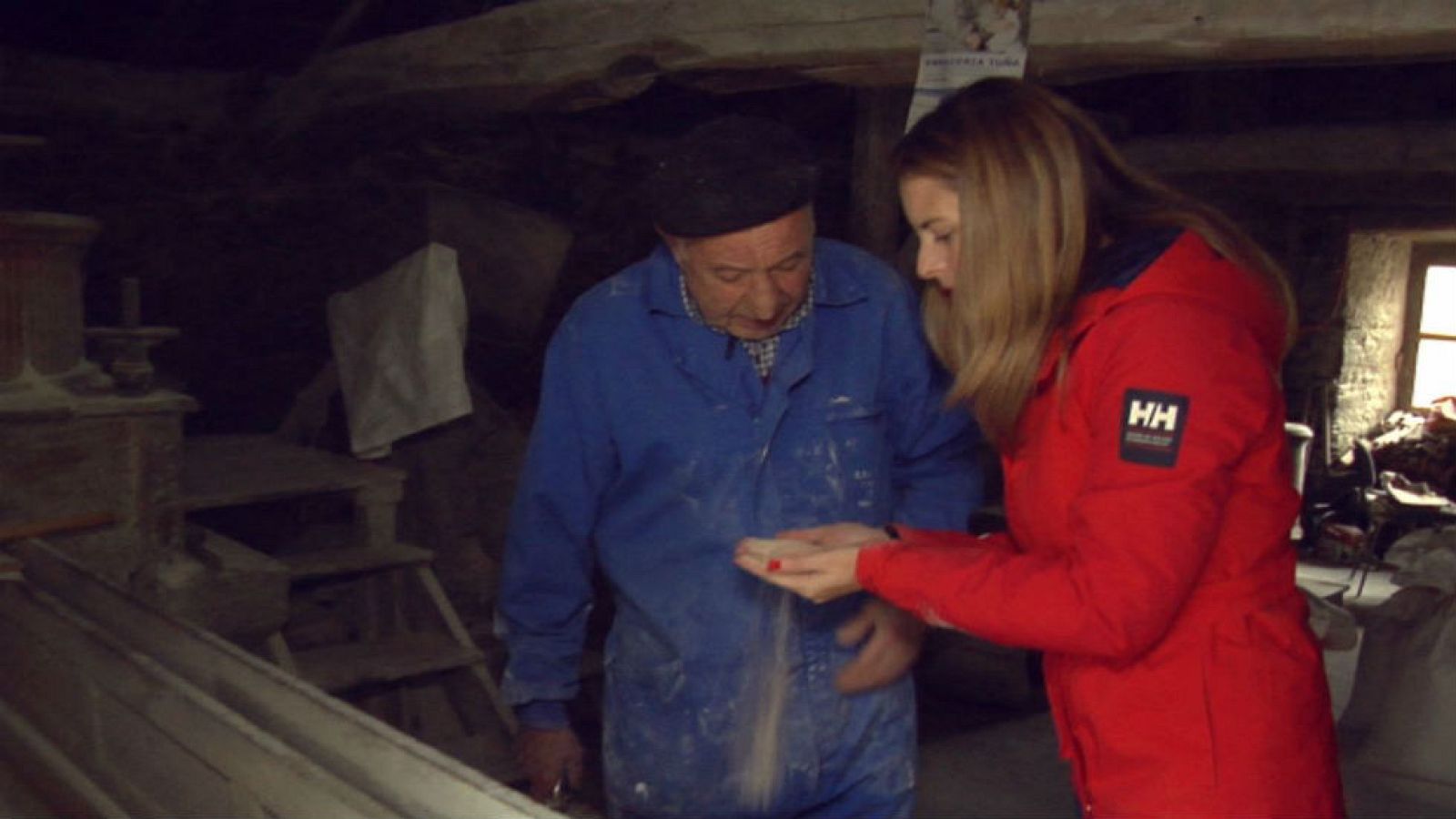 Un molino con árbol genealógico