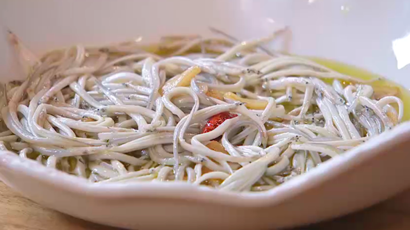 Torres en la cocina - Receta de flan de congrio y angulas