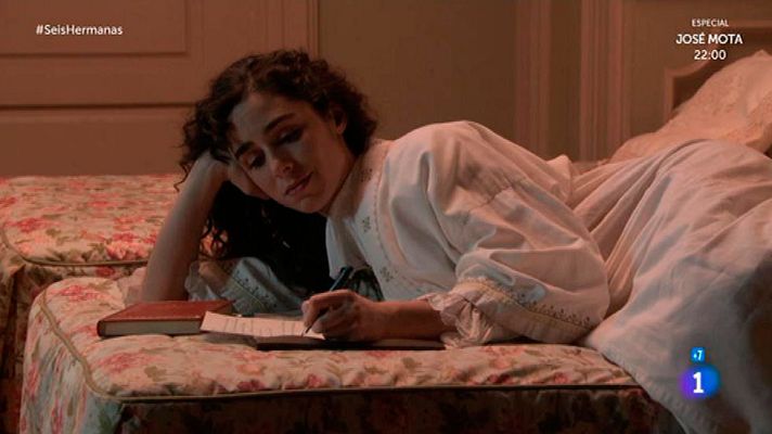 Seis hermanas - Celia escribe una carta para Aurora y la rompe