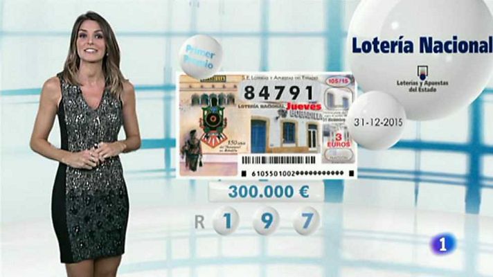 Loterías - Lotería Nacional + La Primitiva + Bonoloto - 31/12/15