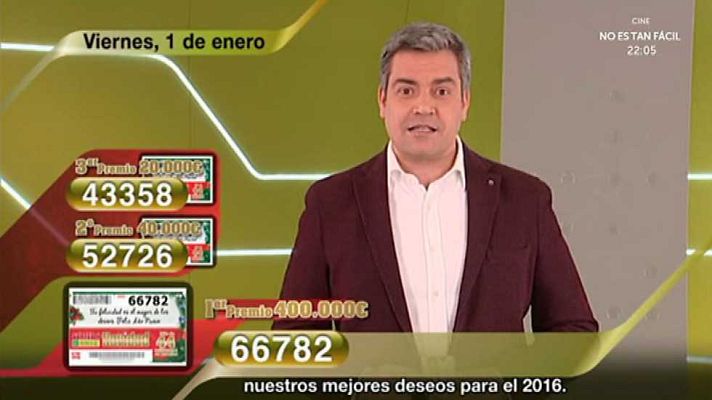 Sorteos ONCE - Sorteo ONCE - 01/01/16 (1)