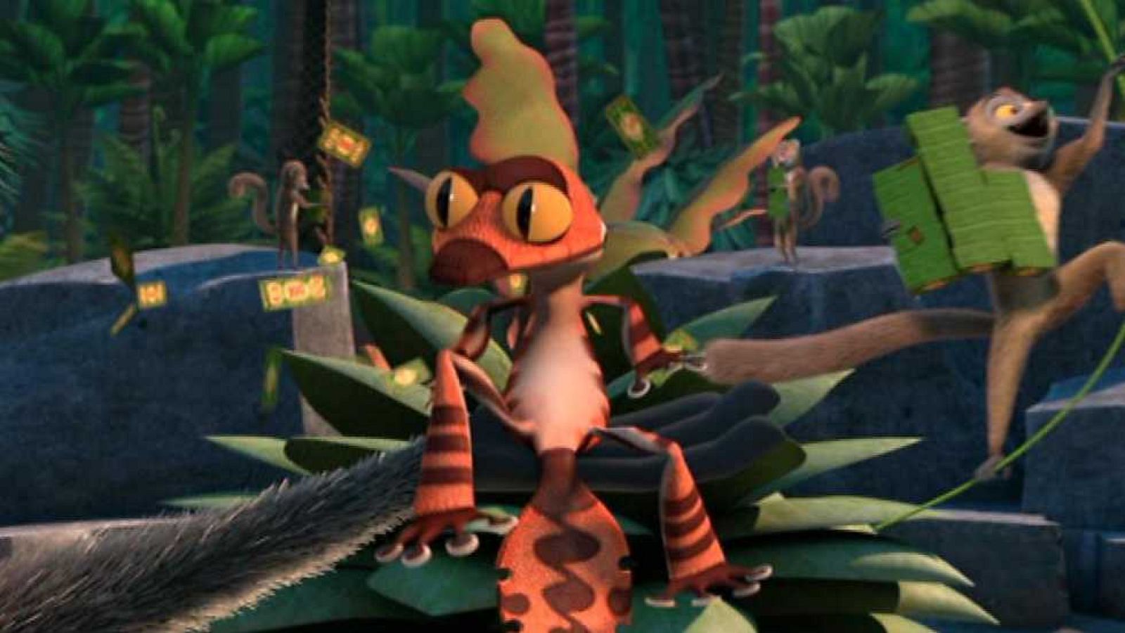 Dame, dame, dame: el juego - Viva el rey Julien | Ver