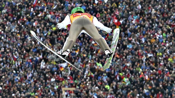 Telediario 1 - Peter Prvc vence en Garmisch-Partenkirchen y refuerza su liderato
