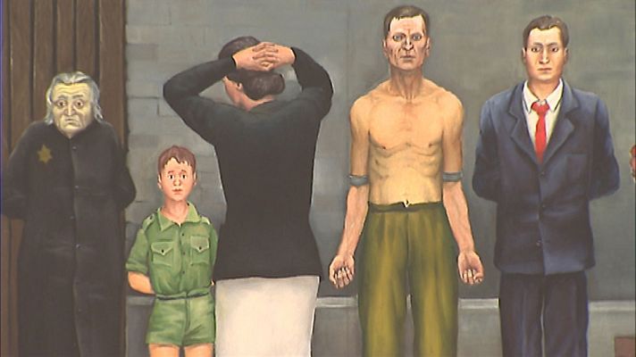 Telediario 1 - Exposición de Andrzej Wróblewski en el Retiro