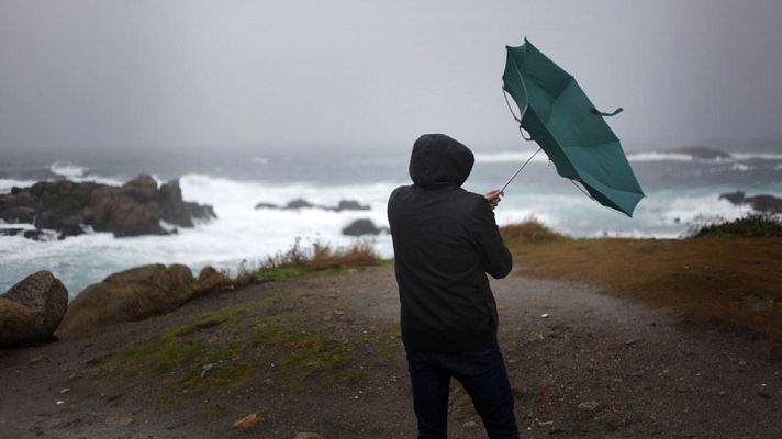 El tiempo - Lluvia en el noroeste y viento en los litorales norte y mediterráneo