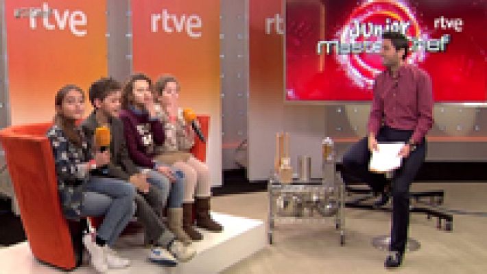 MasterChef Junior - Sí, Chef: Vídeoencuentro con los finalistas