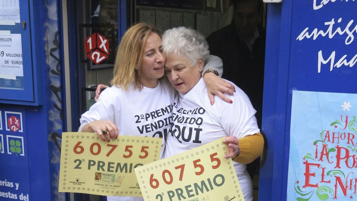 El 60.755, se ha quedado íntegramente en Madrid El segundo premio, el 60.755, se ha quedado íntegramente en Madrid