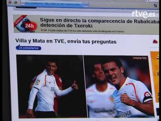  - Mata y Villa, en RTVE.es