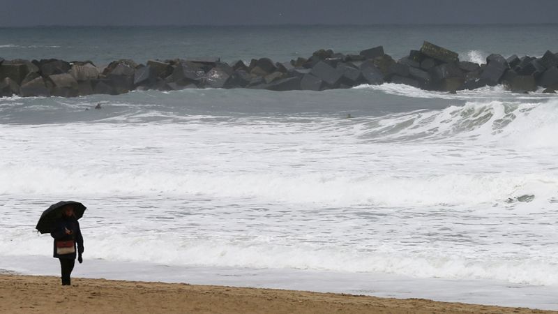Lluvia y vientos fuertes en el noroeste y Sistema Central
