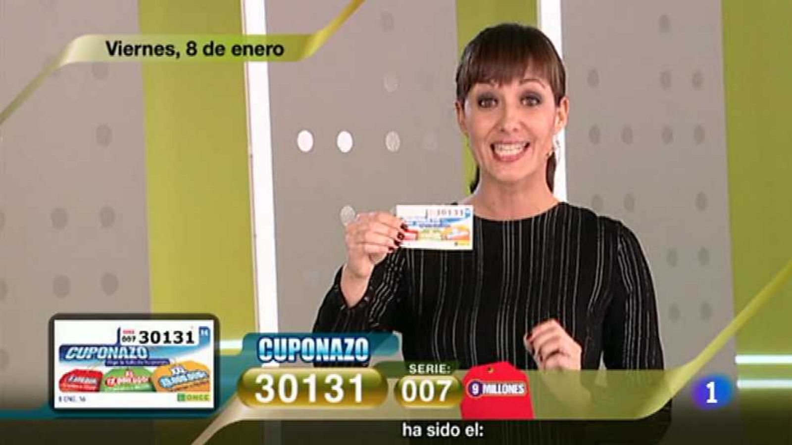 Sorteo ONCE - 08/01/16 - Ver ahora