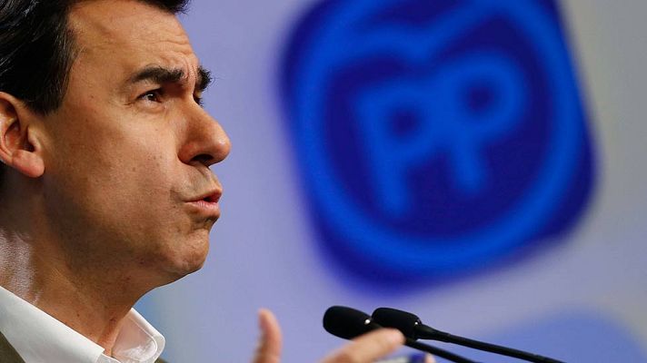 Telediario 1 - PSOE y PP reiteran su defensa de la ley y la Constitución