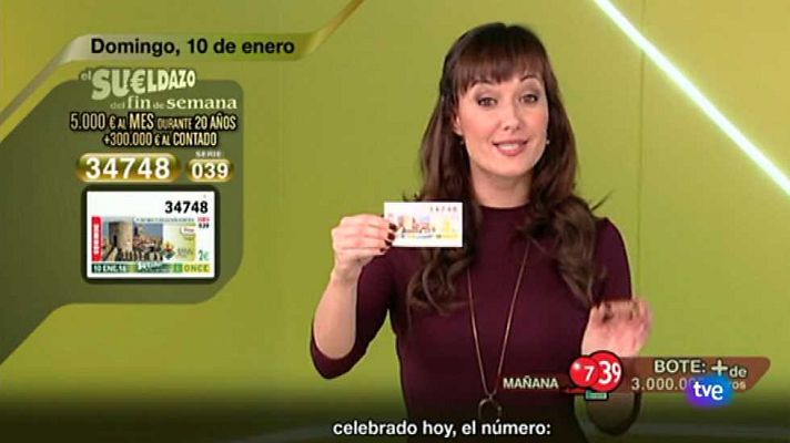 Sorteos ONCE - Sorteo ONCE - 10/01/16