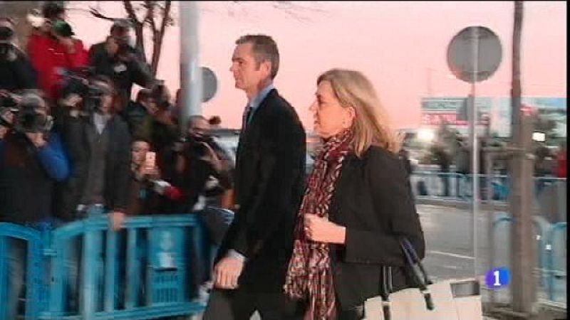 La infanta Cristina, al banc dels acusats