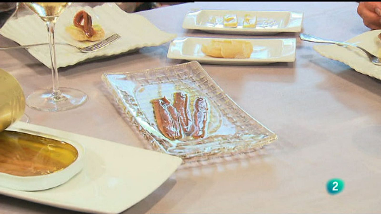 La Aventura del Saber. Sección "Armonías". Anchoas con aguacate