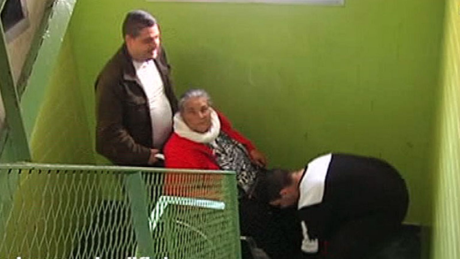 Atrapada en su propia casa