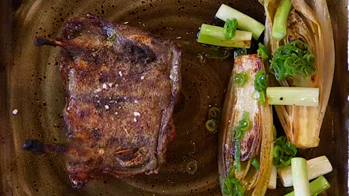 RTVE Cocina - Pato 'crapaudine'