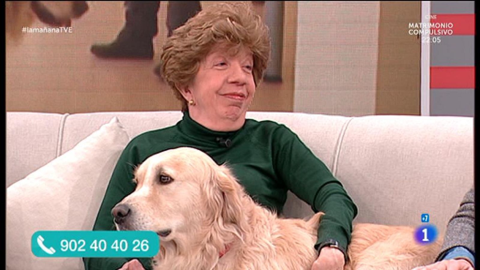 Perroterapia, nueva sección en 'La mañana'