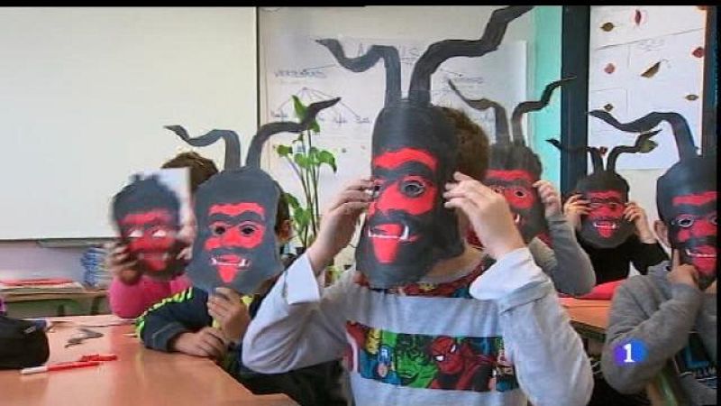 Sant Antoni a l'escola