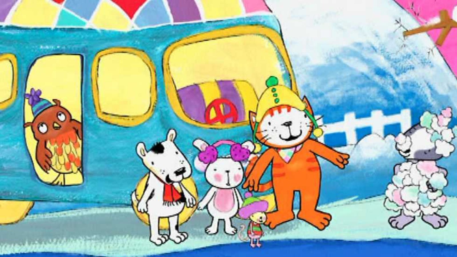 El lago de los copos de nieve - La gata Lupe | Ver