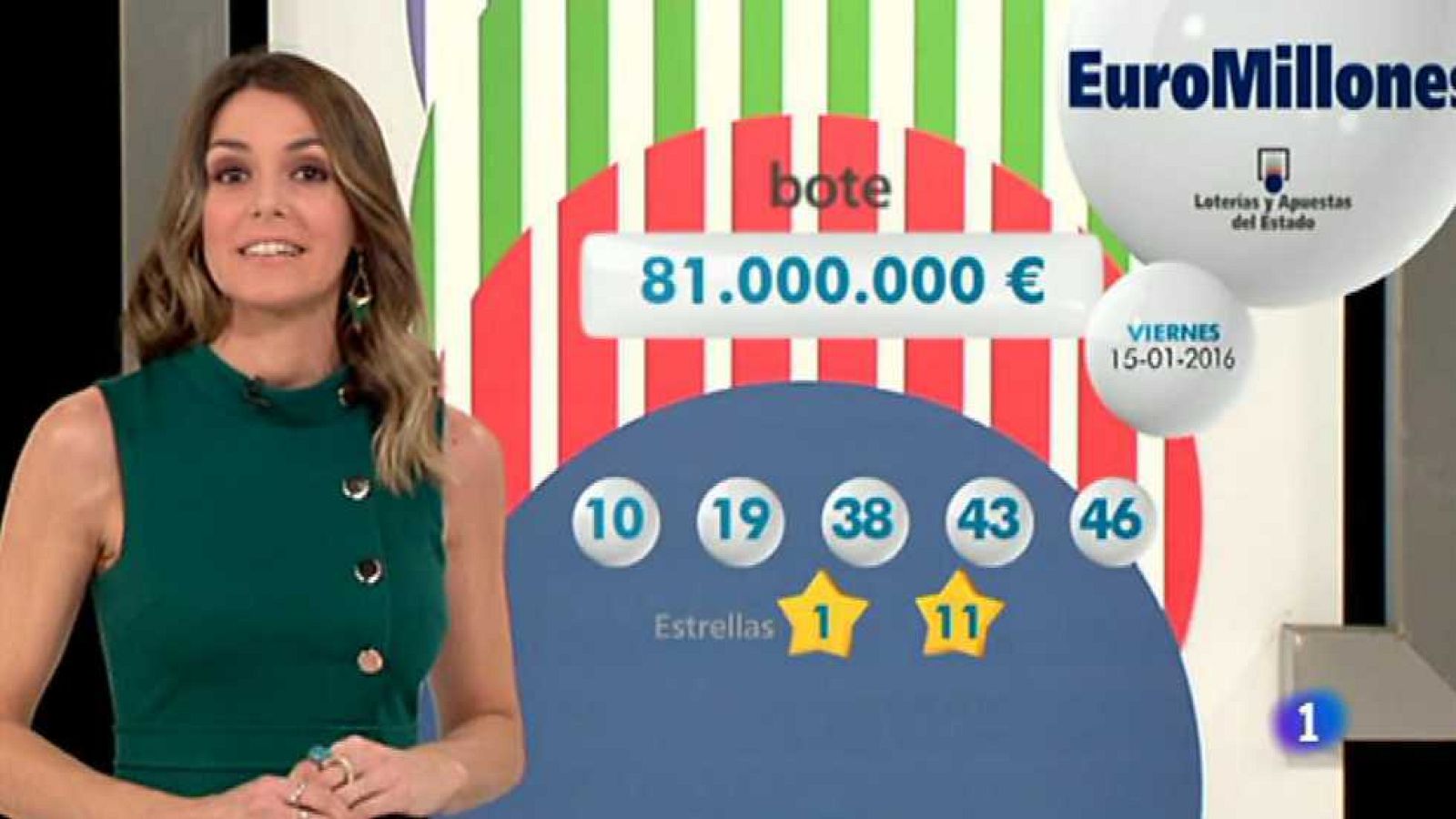 Bonoloto + EuroMillones - 15/01/16 - ver ahora