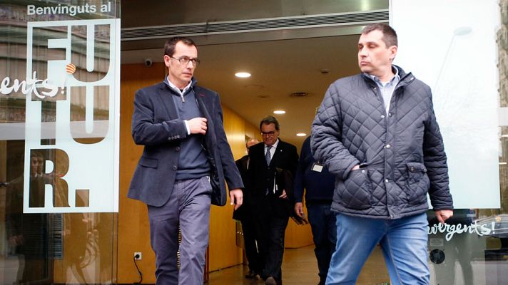 Telediario 1 - Se hace pública parte del sumario del "Caso 3%"