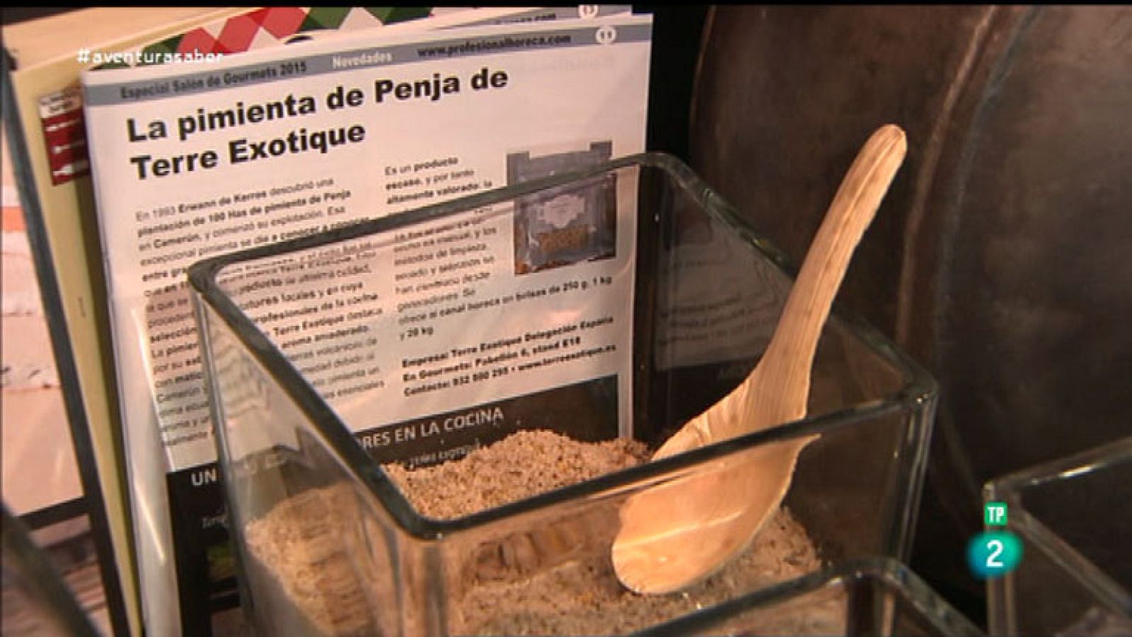 La Aventura del Saber. Sección "El minuto gastronómico". Rafael Ansón. El mundo de las especias