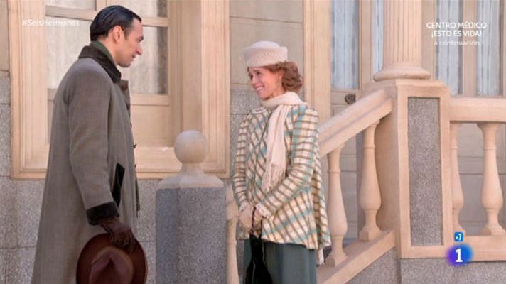Seis hermanas - Francisca le dice a Luis que es feliz con él