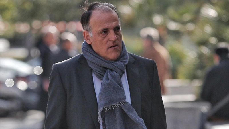 Tebas se muestra preocupado por el posible "mamoneo" en el control económico de la RFEF | Ver