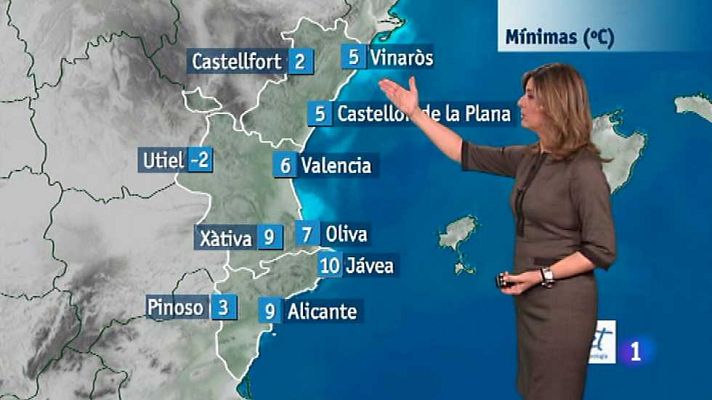 L'informatiu - Comunitat Valenciana - El tiempo en la Comunidad Valenciana - 12/01/16