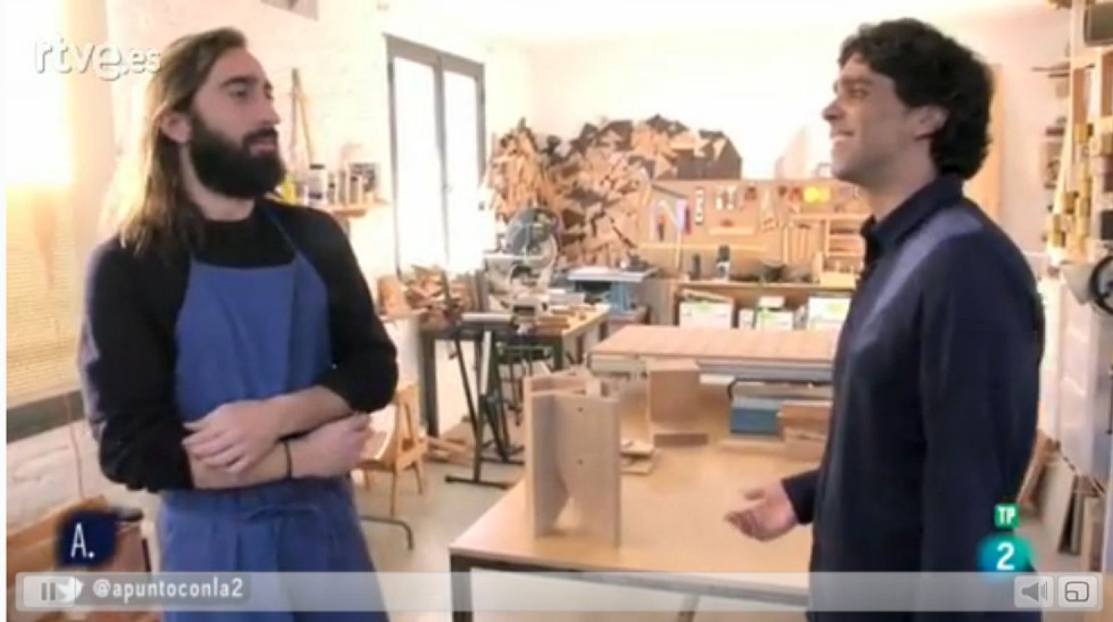 A punto con La 2 - La casa a punto -  Guillem Augé visita la casa-taller de Marc Morro
