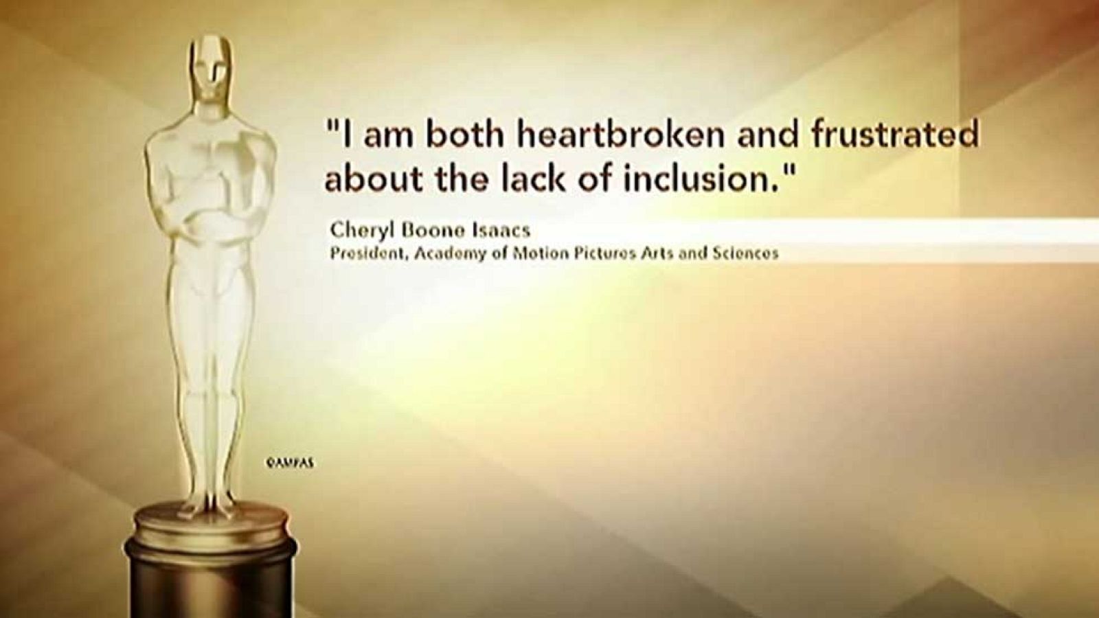 Protestas en los Óscar por no incluir en las nominaciones a ningún actor negro