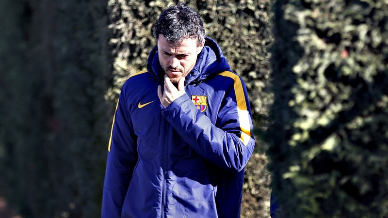 Luis Enrique: "Es una competición diferente, estamos en cuartos de final"