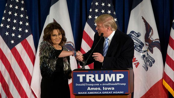 Informativo 24h - Sarah Palin anuncia su apoyo a Donald Trump para las primarias republicanas