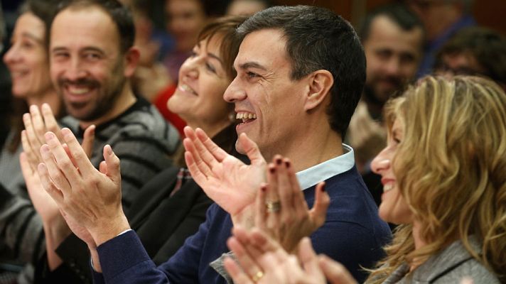 Telediario 1 - El PSOE, abierto a dialogar con Podemos