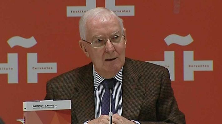 Telediario 1 - Casi el siete por ciento de la población mundial es hispanohablante