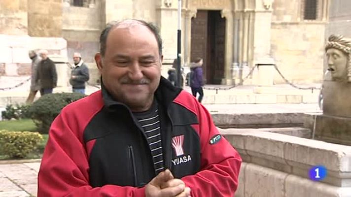 Telediario 1 - El sonido de León anima a Catar