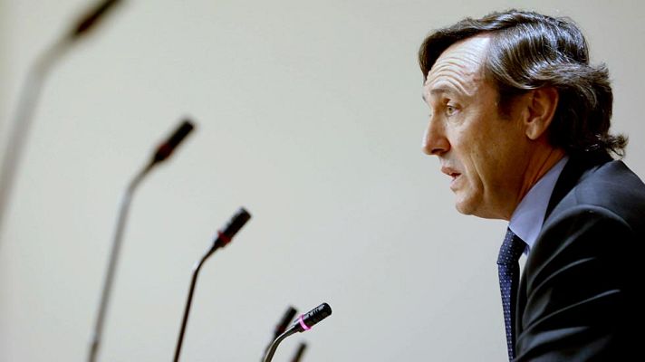  - Rafael Hernando dice que trató con el portavoz socialista la puesta en marcha de la actividad del Congreso