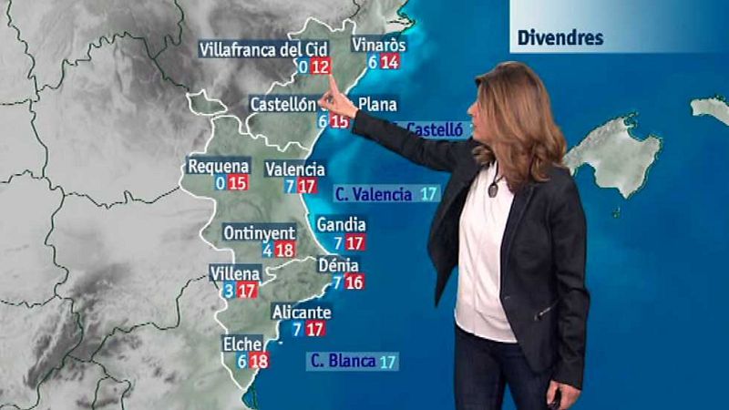 El tiempo en la Comunidad Valenciana - 21/01/16 - ver ahora