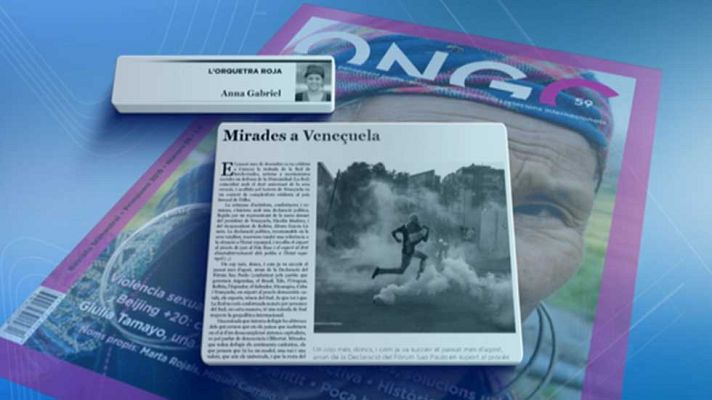 Telediario 1 - Piden explicaciones a Podemos y la CUP por un viaje