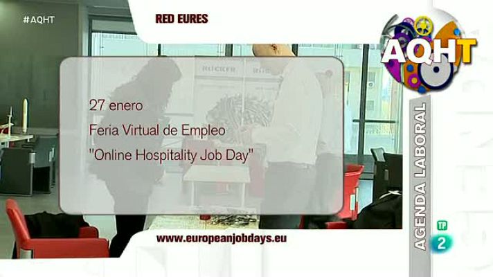 Aquí hay trabajo - Agenda ANTIPARO de la semana